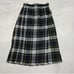 Vintage Preswick & Moore Green/Blue Tartan Plaid Pleated Wool Kilt Skirt