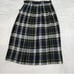 Vintage Preswick & Moore Green/Blue Tartan Plaid Pleated Wool Kilt Skirt