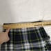 Vintage Preswick & Moore Green/Blue Tartan Plaid Pleated Wool Kilt Skirt