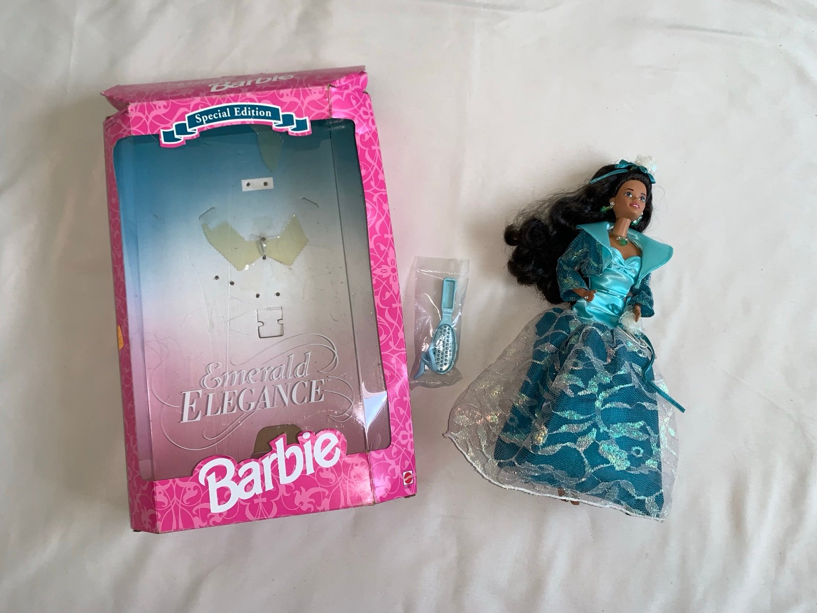 Vintage 90s Emerald Elegance Barbie