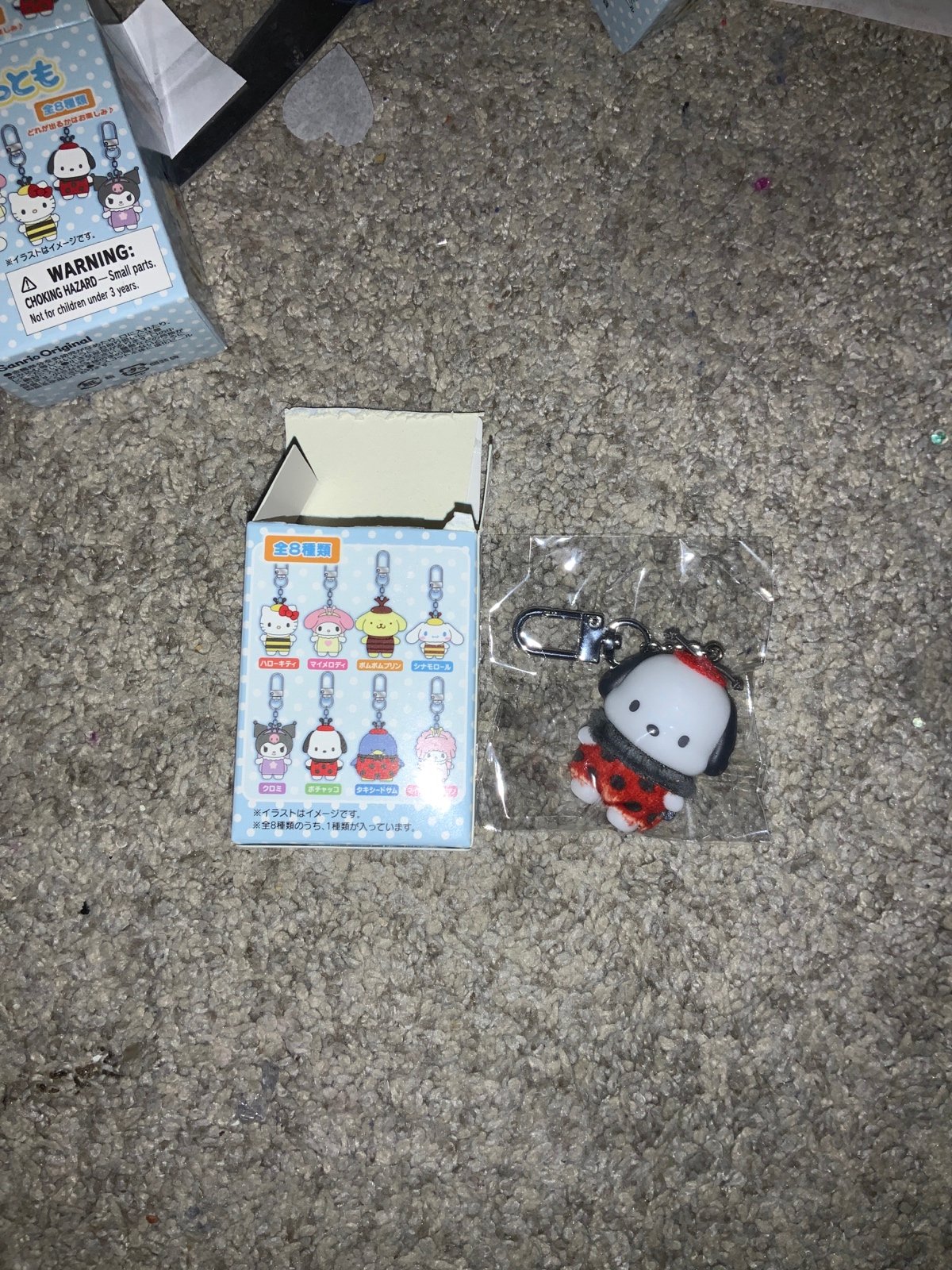 Pochacco ladybug insect secret friends chibitomo from Japan