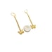 2.5 Dangle Solid Butterfly Crafted Earrings Premium 1/20 14K Gold Filled