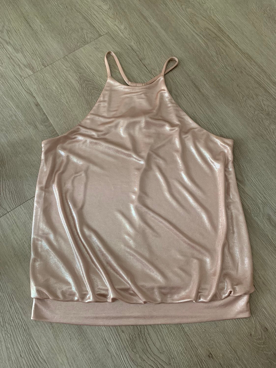 Express halter top + f21 dress