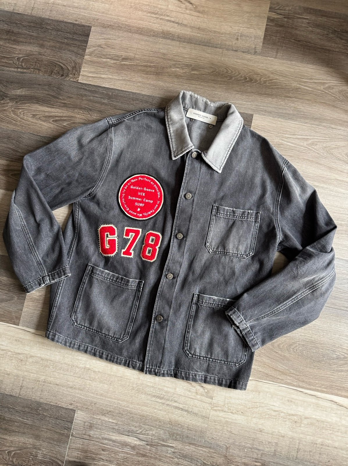 Golden Goose Denim Jacket Size 52