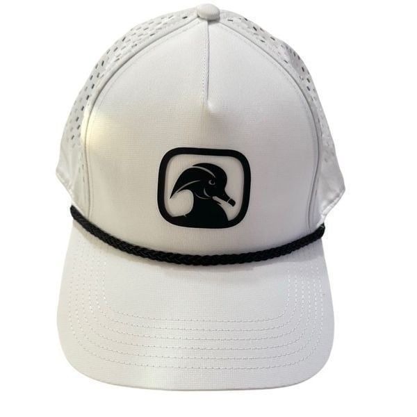Kings Creek Performance Rope / Trucker Hat White Snap Back