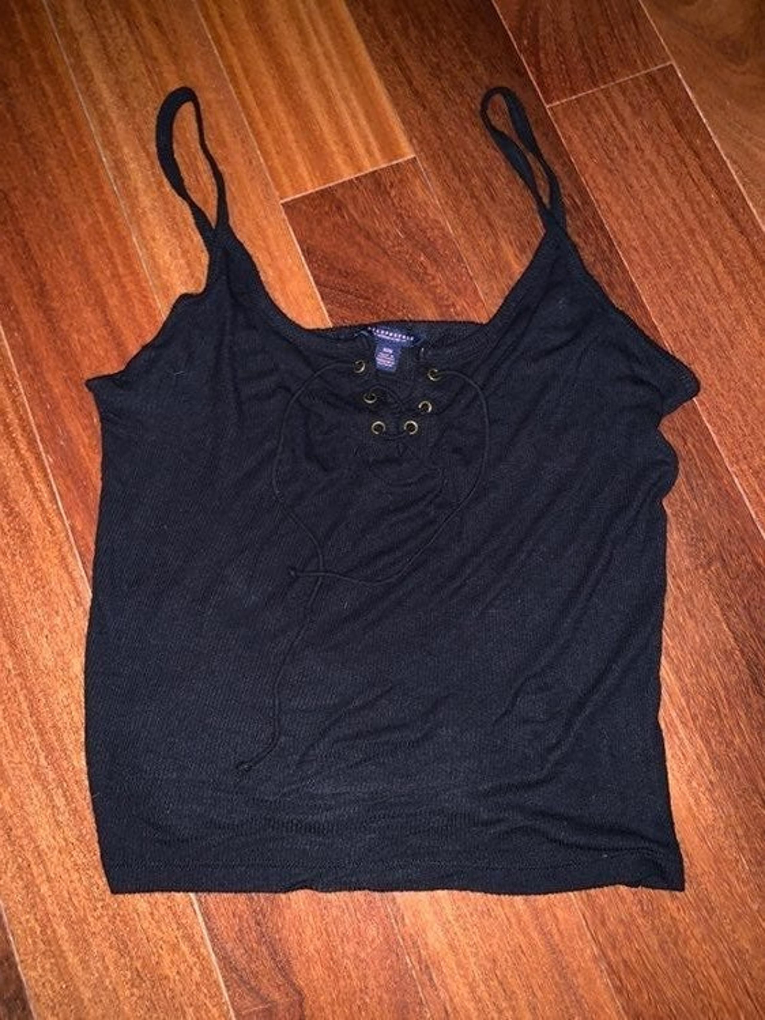 Tie up tank top