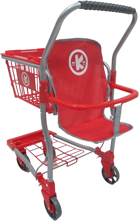 2 in 1 Shopping Cart for Kids