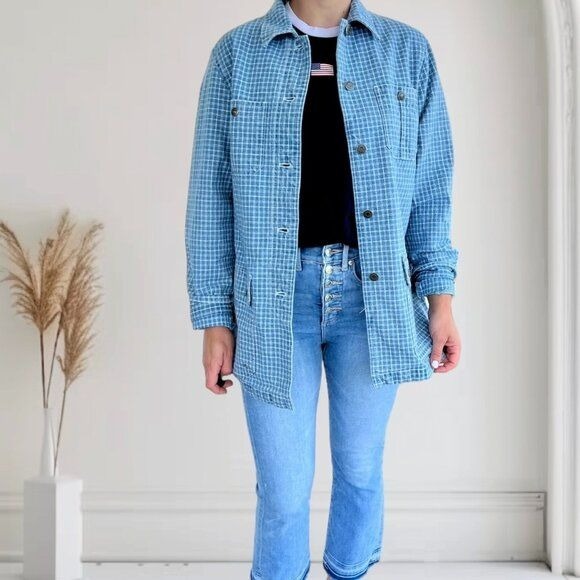 Vintage Lauren Jeans Co. Authentic Dry Goods Suppliers Jean Jacket Size Small