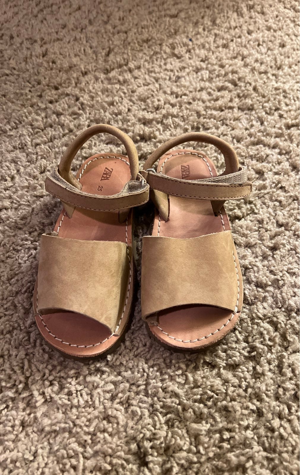 Zara toddler leather Sandals