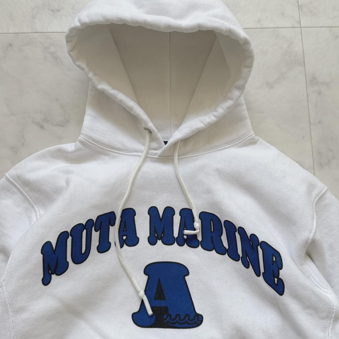 MUTA MARINE ACANTHUS Pullover Hoodie White 6 Hoodie