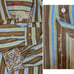 Robert Graham Vintage 43/17 L/XL Brown Blue Striped Woven Cotton L/S Paisley