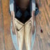 Celine Nappa soft slingback flats tan black elastic suede Phoebe Philo leather 8