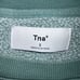 TNA Aritzia Crewneck Cozy Sweatshirt Cut Off Hem Green Size 3 Large