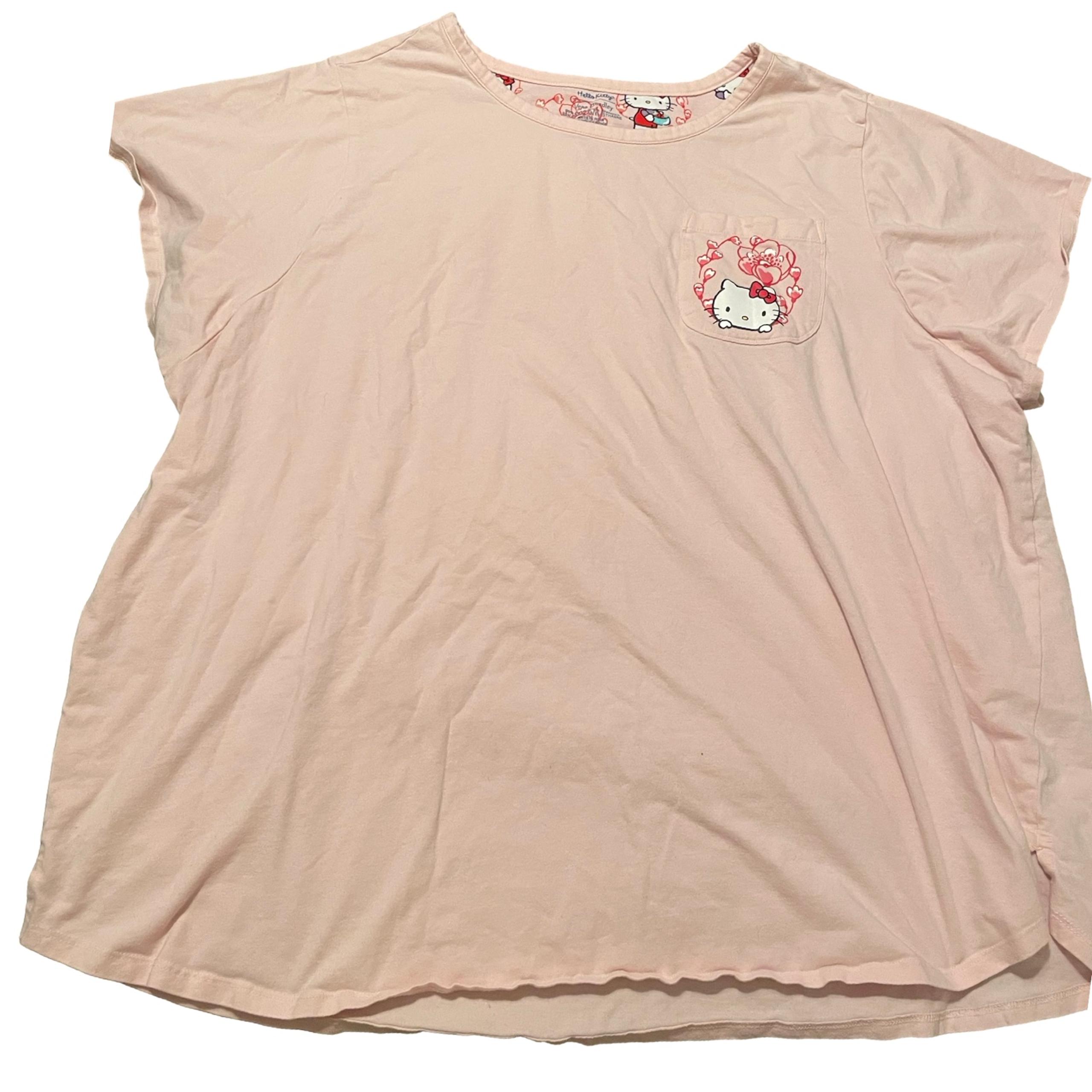 Vera Bradley Hello Kitty Sanrio Baby Pink T-shirt Size 3x