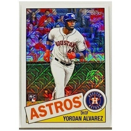 YORDAN ALVAREZ ROOKIE MOJO REFRACTOR!