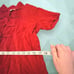 Johnny Was Collection Vintage Red Linen Blend Kimono Button Shirt Size L