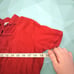 Johnny Was Collection Vintage Red Linen Blend Kimono Button Shirt Size L