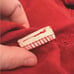 Johnny Was Collection Vintage Red Linen Blend Kimono Button Shirt Size L