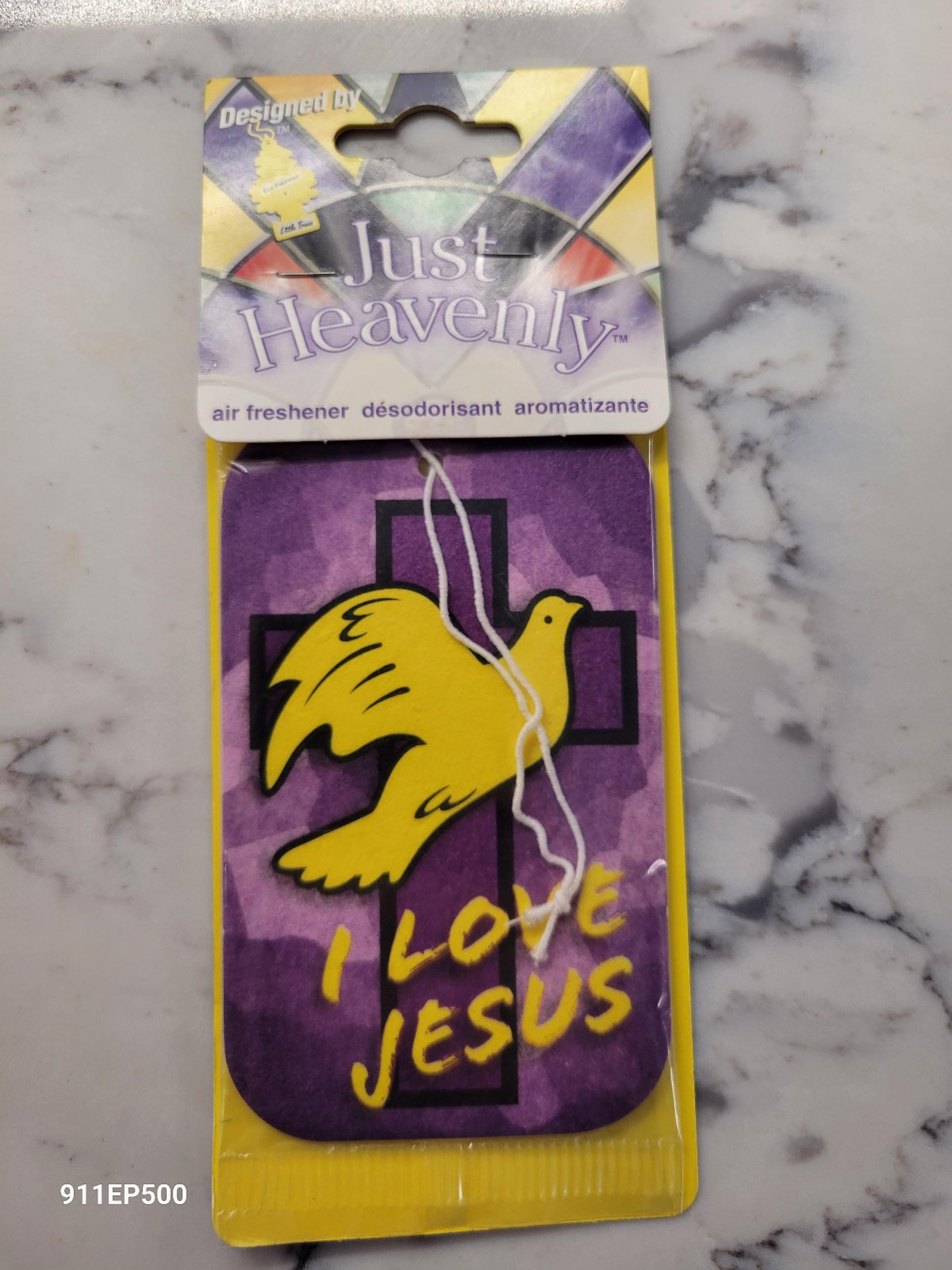 "I Love Jesus" Air Freshener