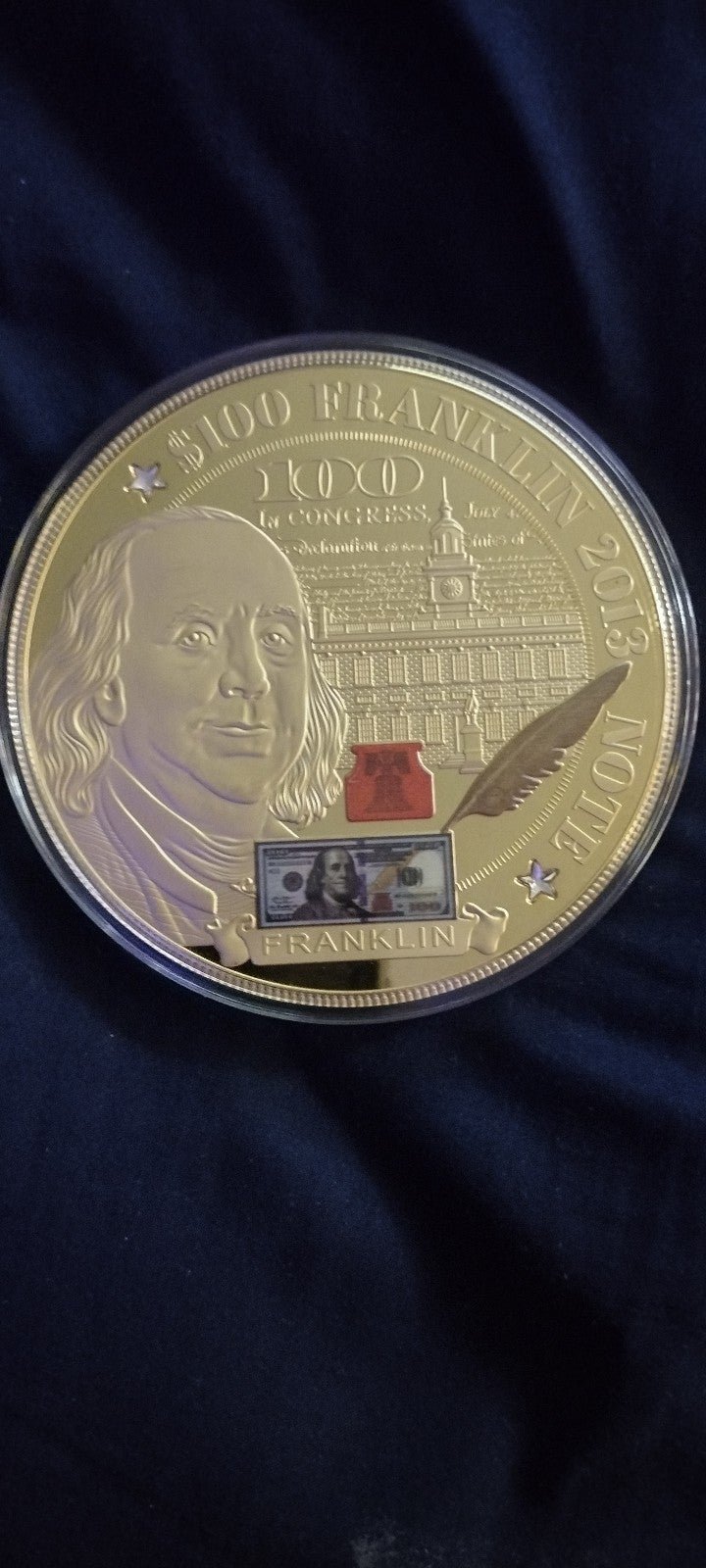 U. S. Federal Reserve Notes Jumbo Coin