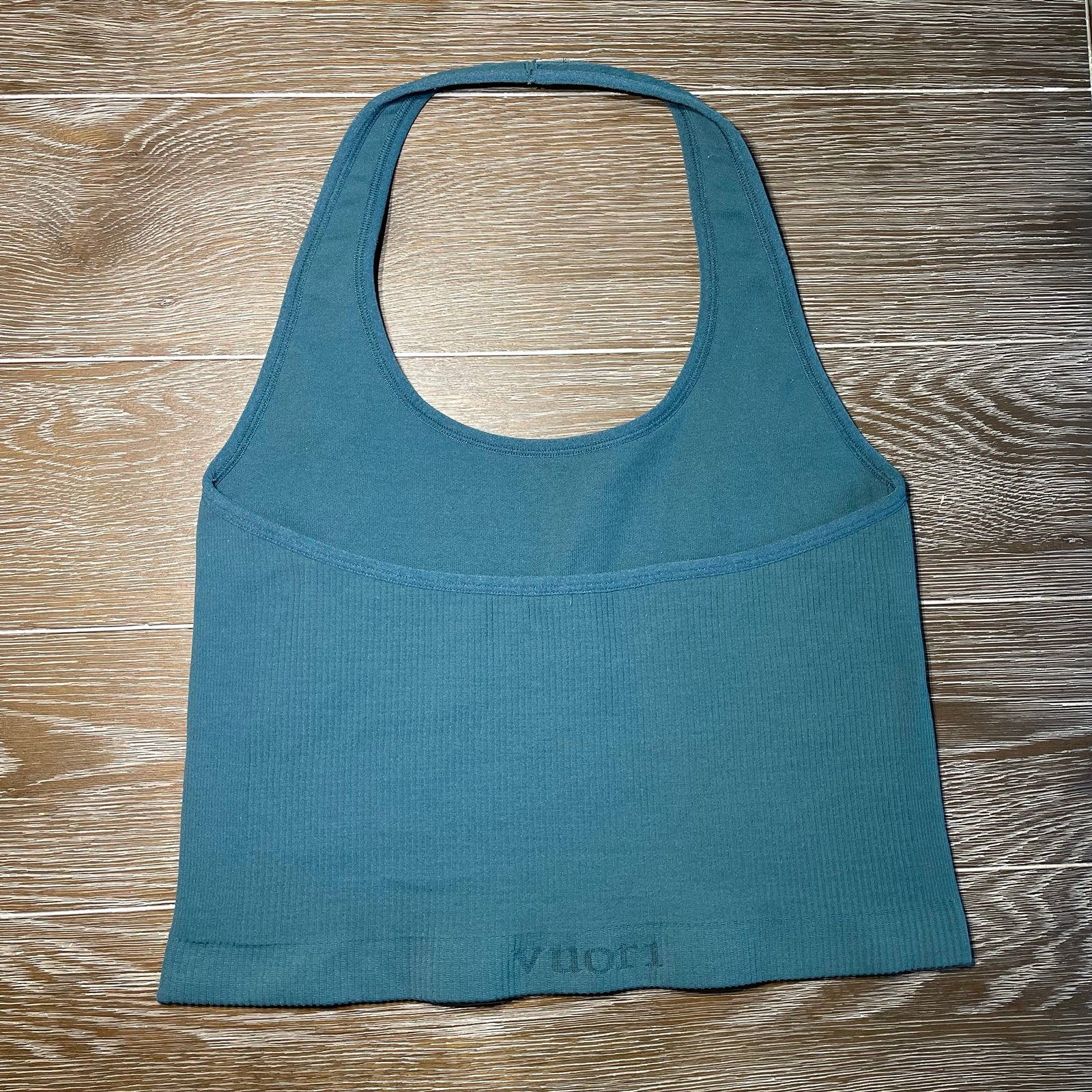 Vuori Simplicity Ribbed Halter Top tank top