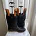 Men's Harley Davidson Biker Boots Conductor Black Leather Mid Calf size 12