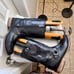 Men's Harley Davidson Biker Boots Conductor Black Leather Mid Calf size 12