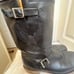 Men's Harley Davidson Biker Boots Conductor Black Leather Mid Calf size 12