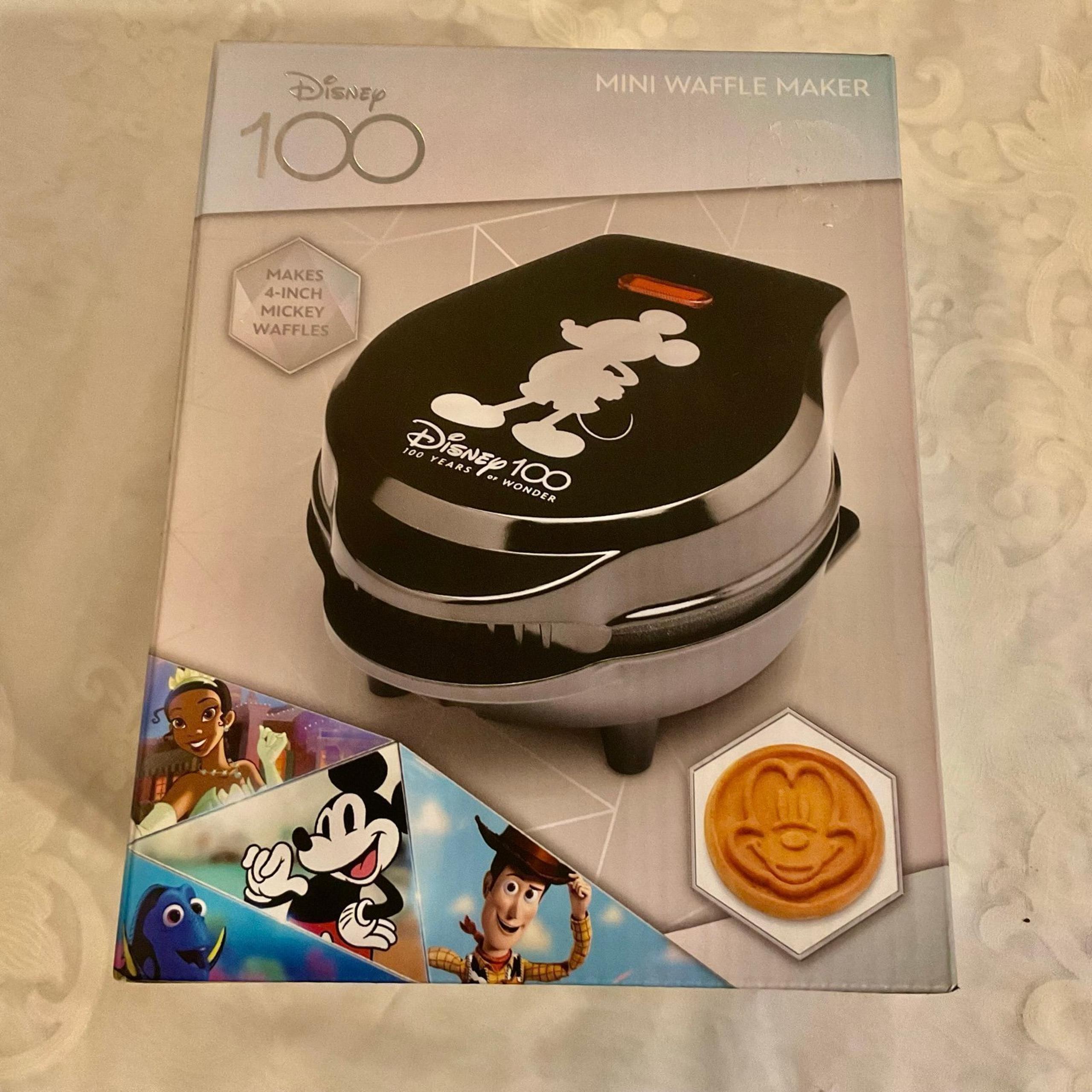 New Disney 100 Mini Mickey Waffle Maker