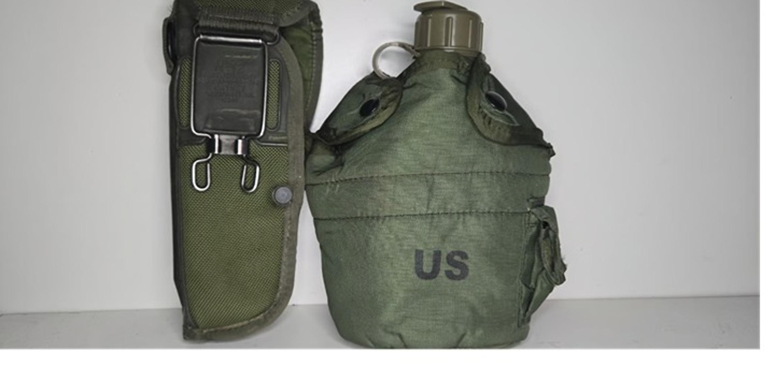 USGI WECKWORTH, M12 Universal 19200 & US Military Tactical Survival Green - Good