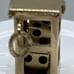 14 K gold 3D dice in case holder charm/pendant 3.2 grams