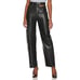 AGOLDE Broken Waistband Pant Womens 28 Detox Black Recycled Leather Straight NWT