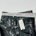 AGOLDE Broken Waistband Pant Womens 28 Detox Black Recycled Leather Straight NWT