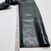 AGOLDE Broken Waistband Pant Womens 28 Detox Black Recycled Leather Straight NWT