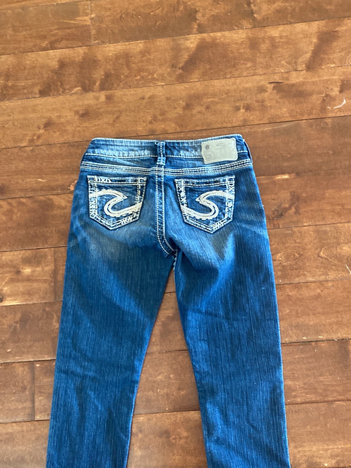 Silver capris Jeans