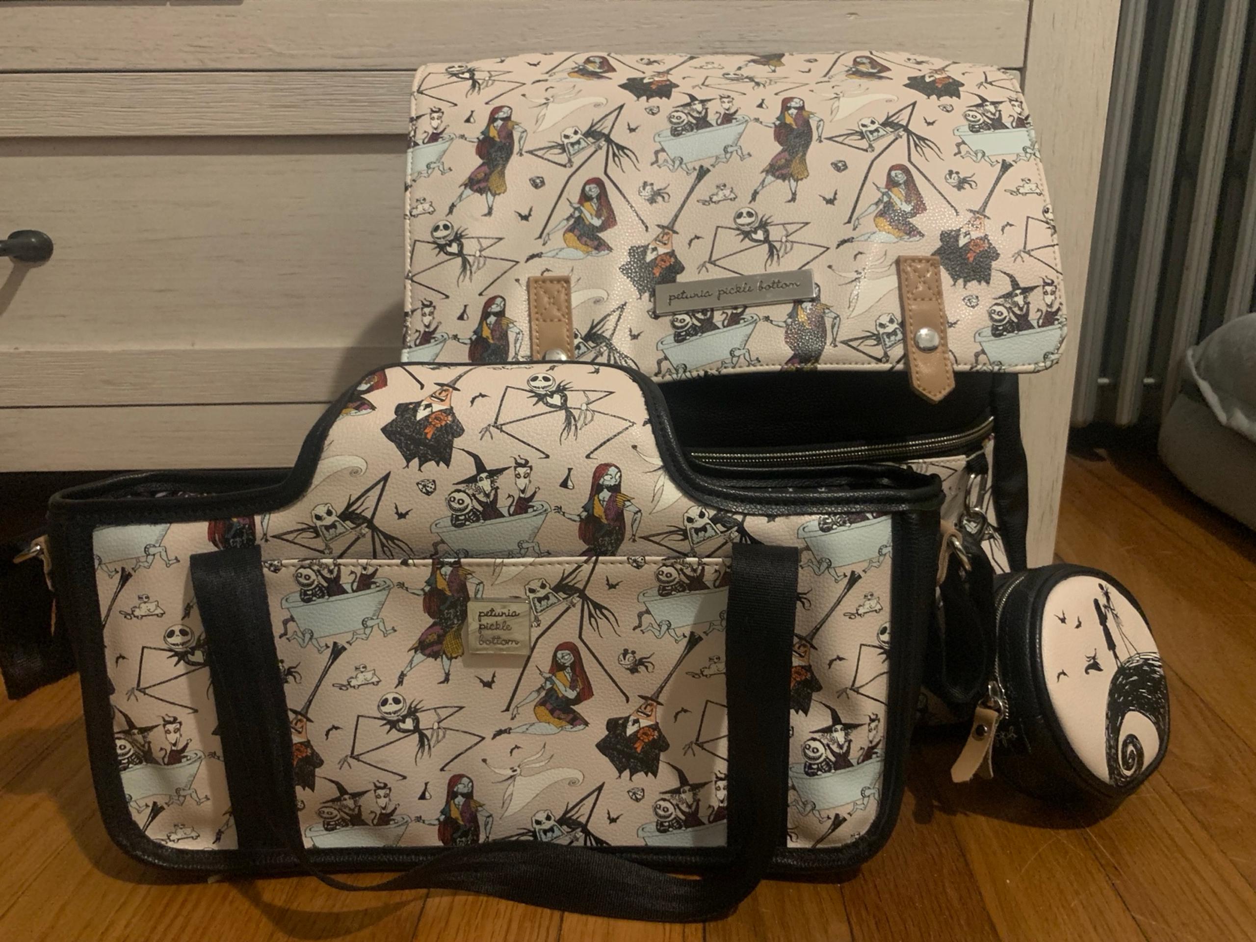 Petunia Pickle Bottom Nightmare Before Christmas Diaper Bag