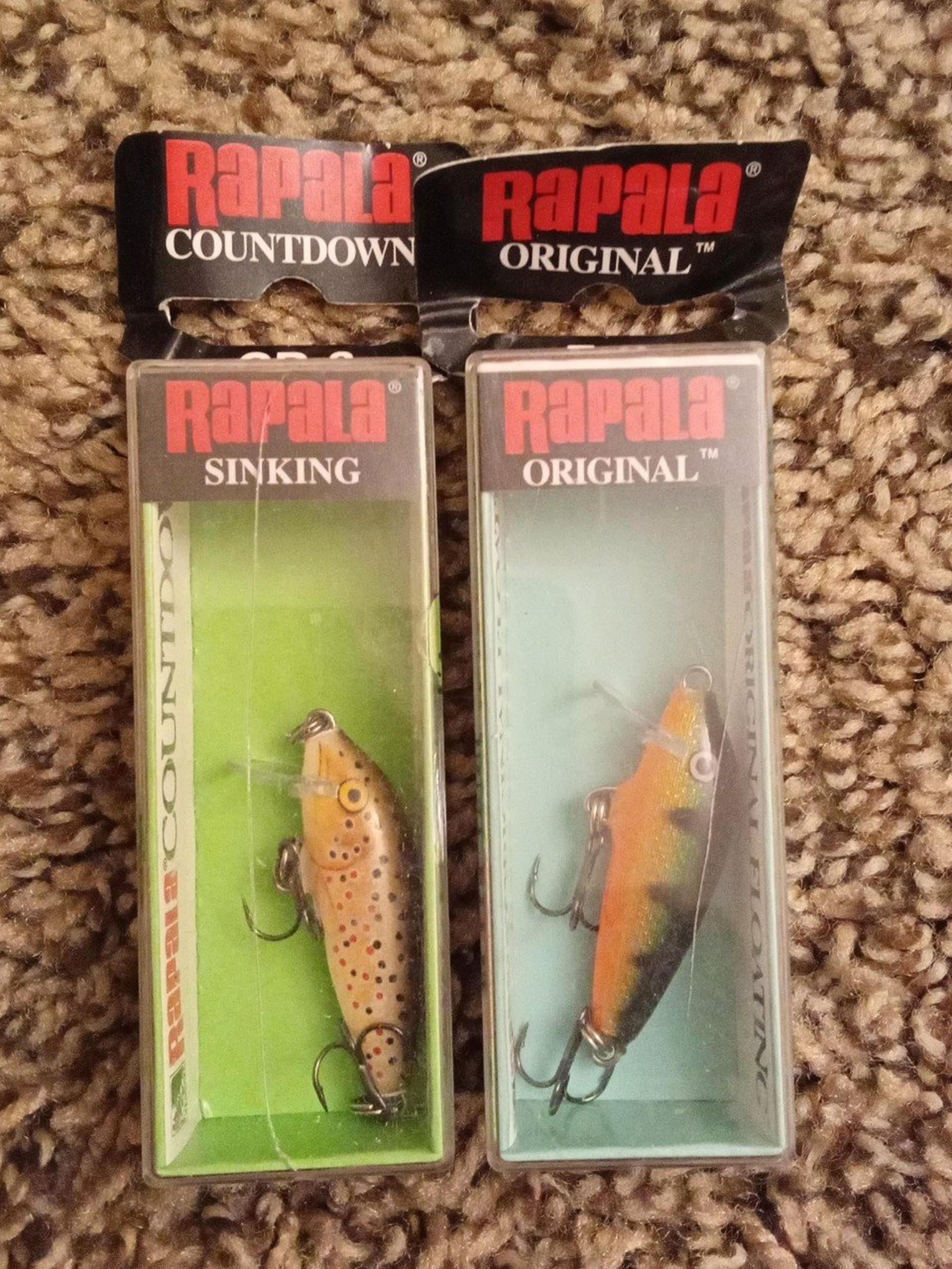 Rapala Original And Sinking Fishing LURES