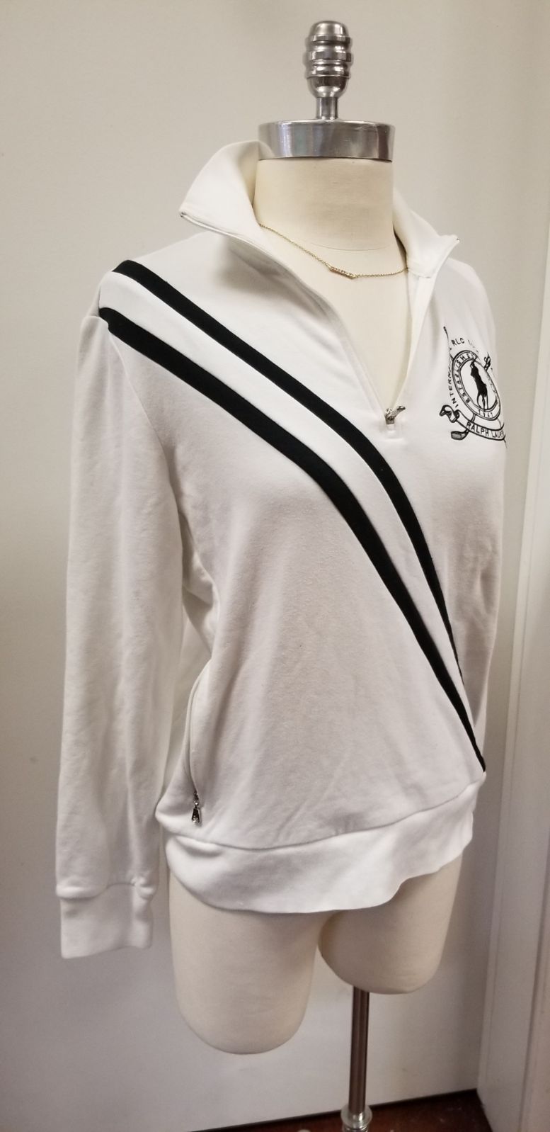 Ralph Lauren Golf white sweater Large L