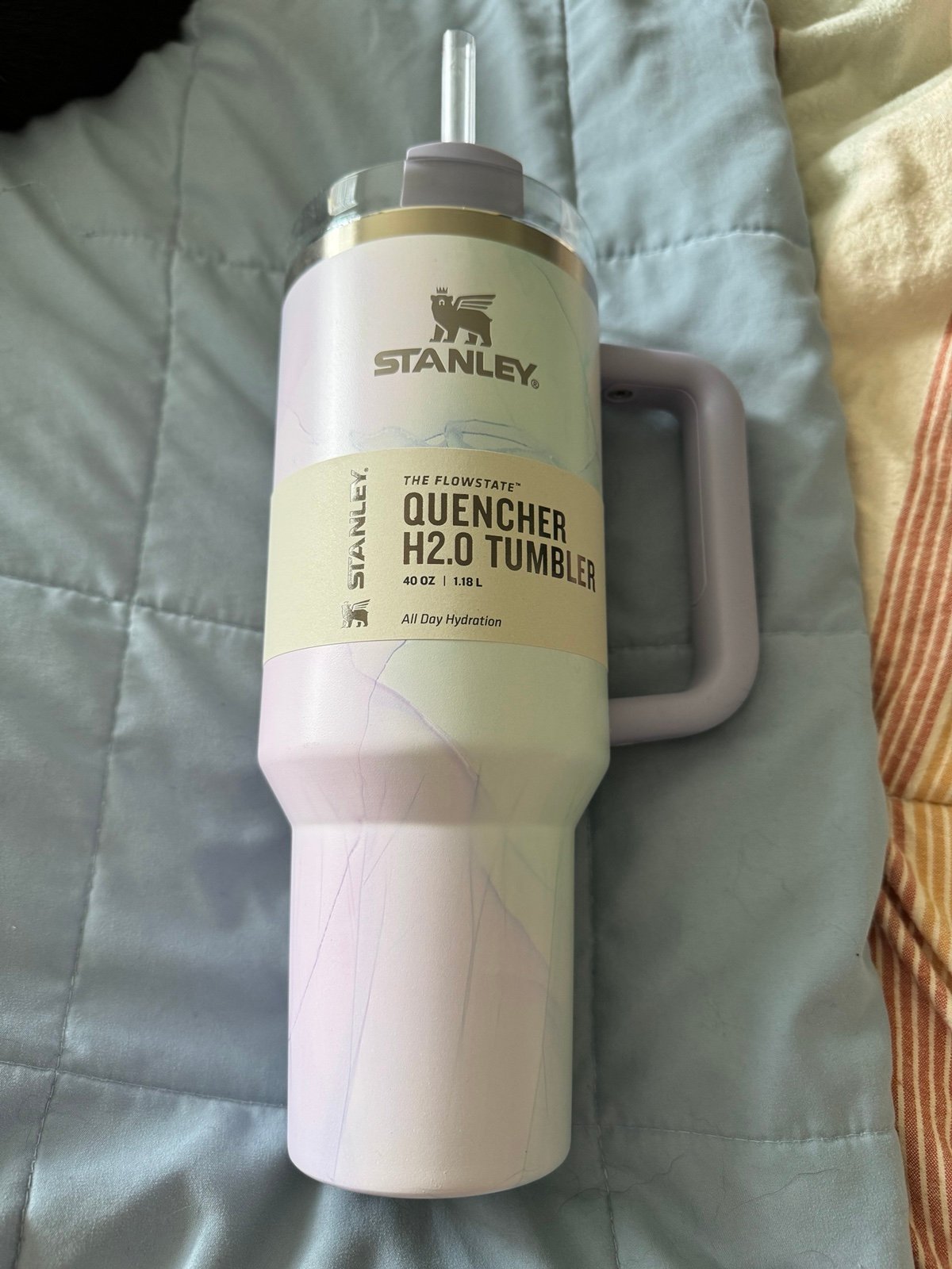 stanley 40 oz tumbler watercolor dusk target exclusive brand new