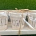 Rae Dunn Planters - Basil Oregano Sage with Tray