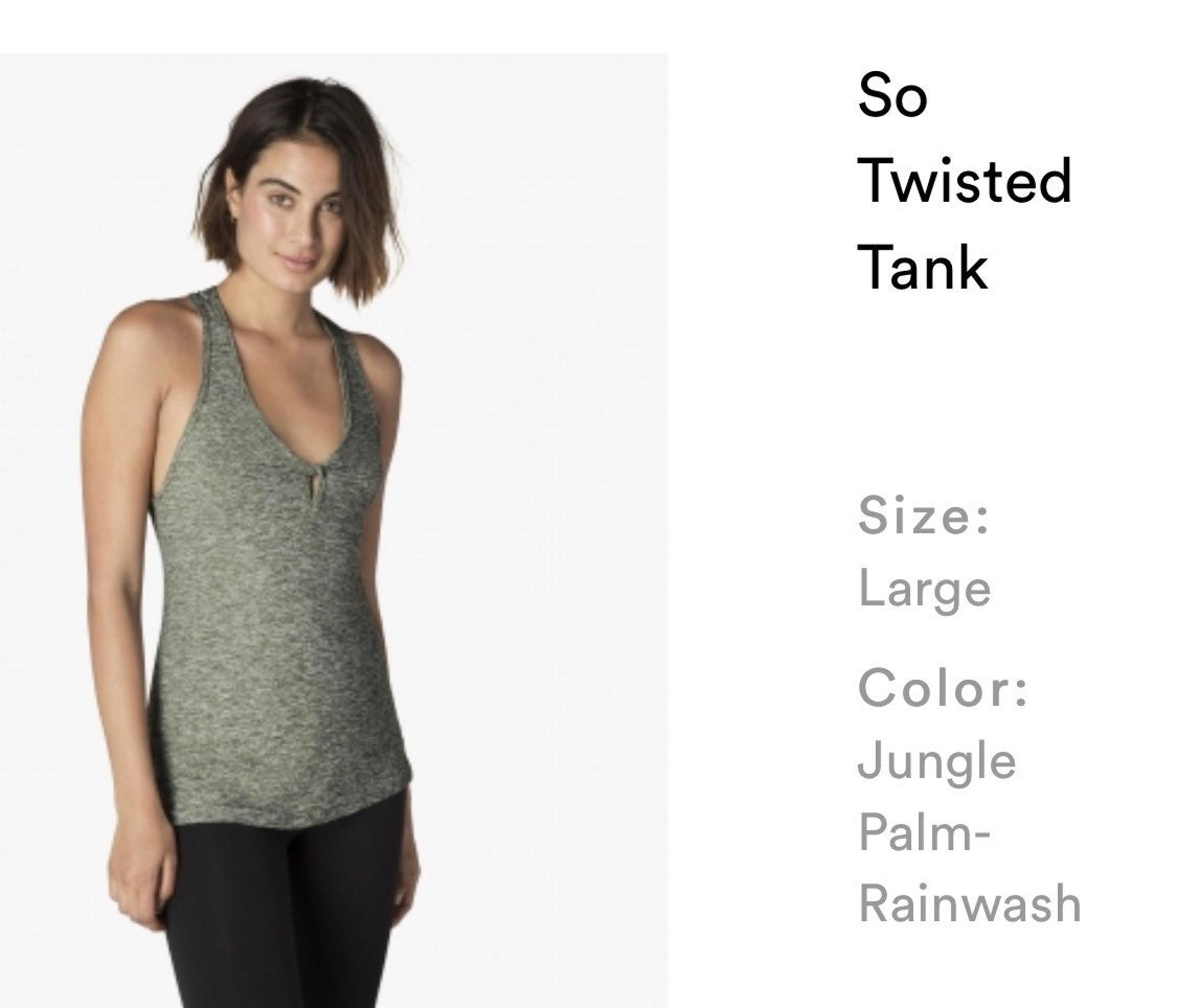 Beyond Yoga So Twisted Tank