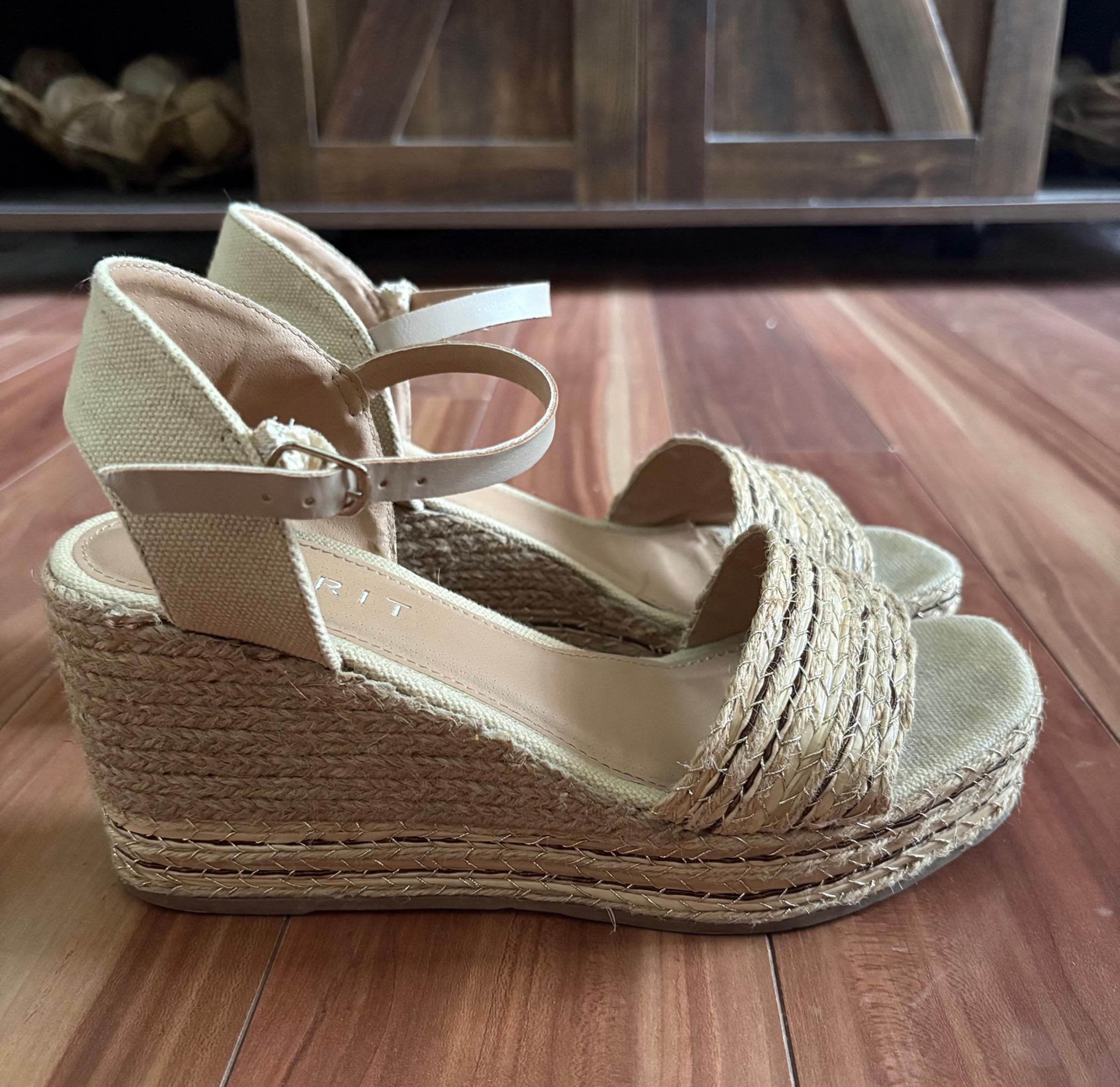 Esprit Epadrille Sandals - Size 8