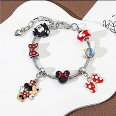Disney Minnie Mouse Charm Bracelet