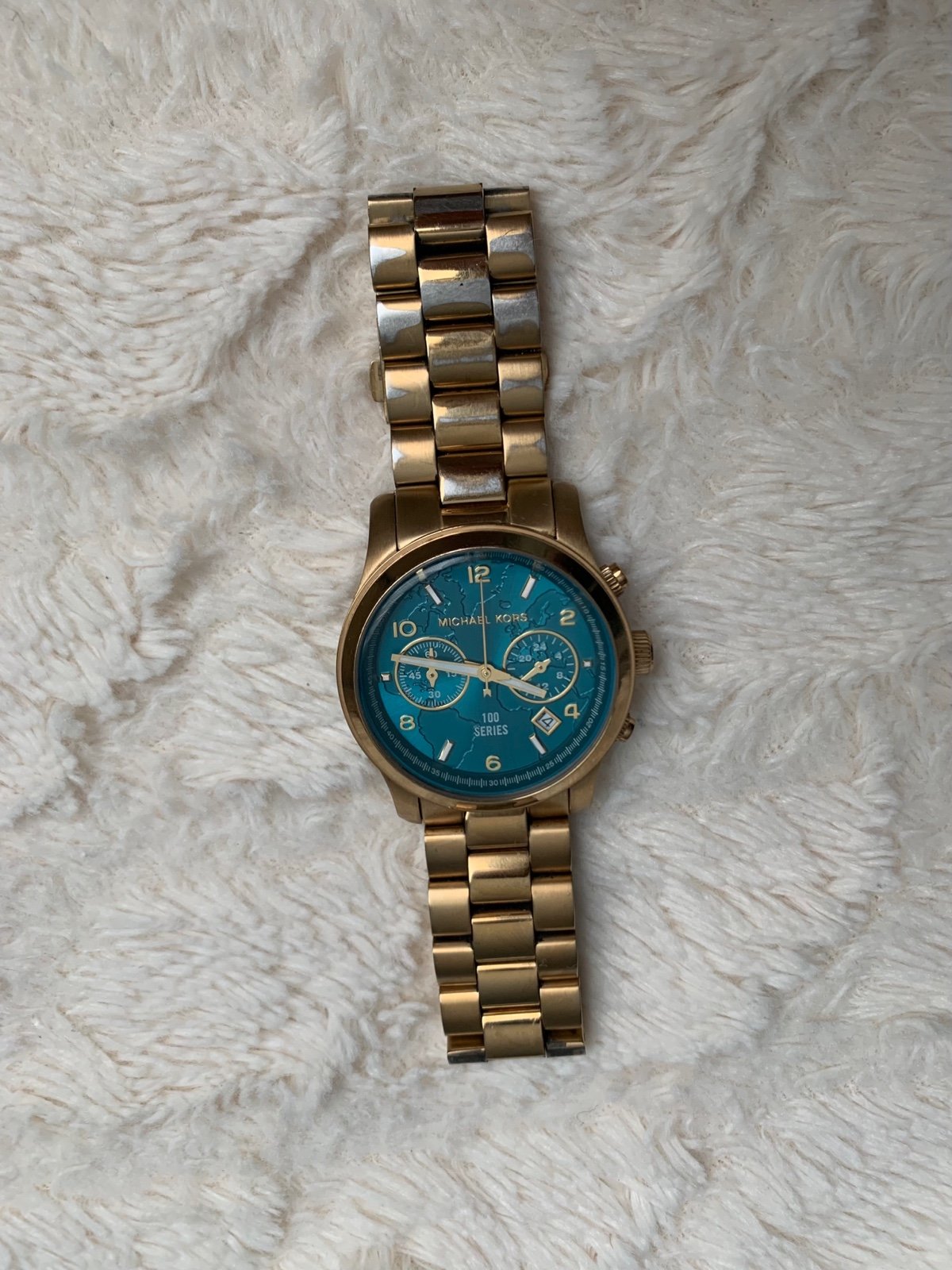 michael kors watch turquoise