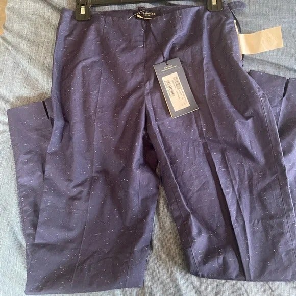 Piazza Sempione Emanuela Navy Pants Size 40IT