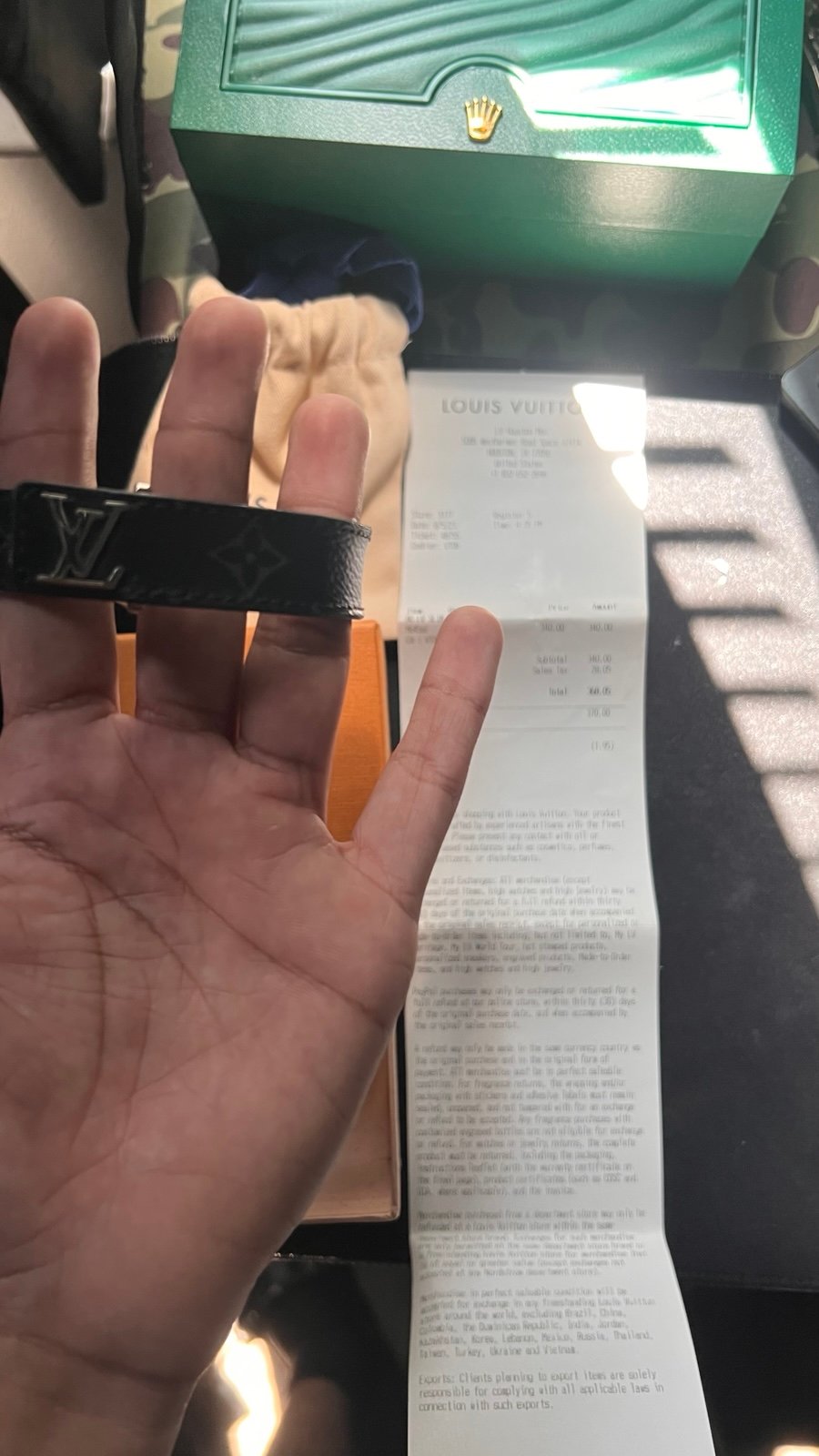 Louis Vuitton slim braclet