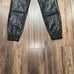 Anthropologie Faux Leather Pants Jogger Pull On Elastic Waist Black Women's XS