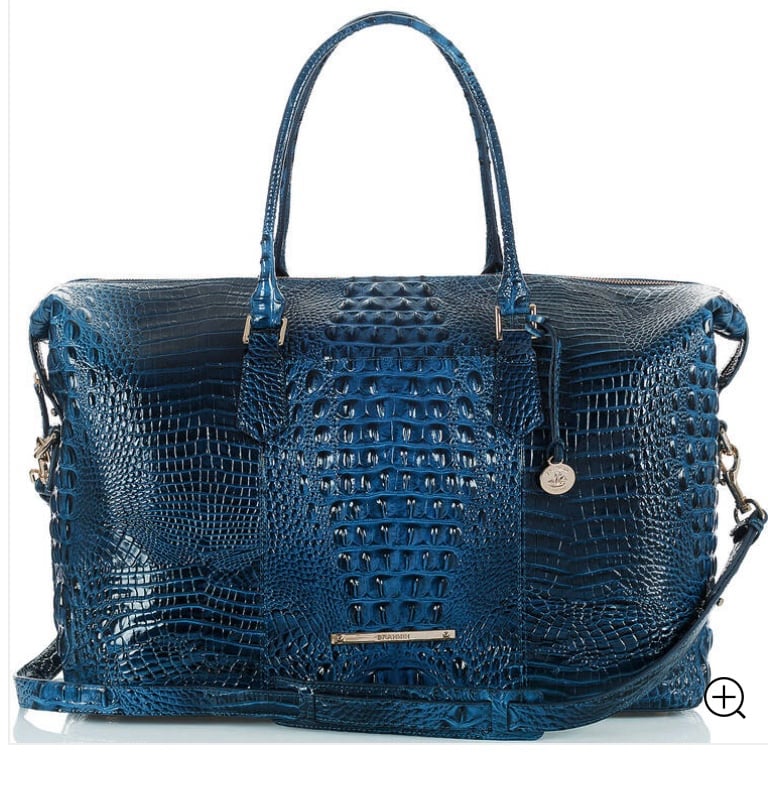 Brahmin Duxbury sapphire weekender