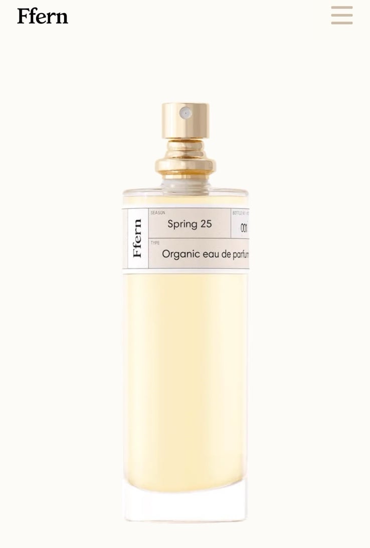 Ffern - Spring 25 Organic Eau De Parfum - 31ml/1.0 oz Sealed in Box