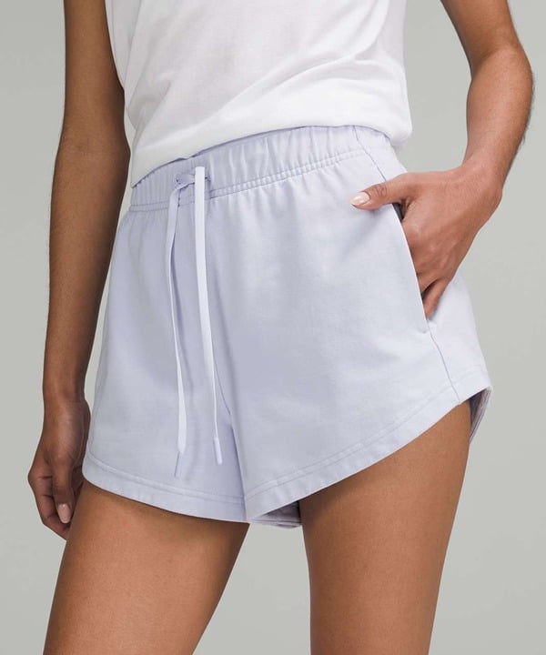 Lululemon Inner Glow High-Rise Short 3 Pastel Blue Size 2
